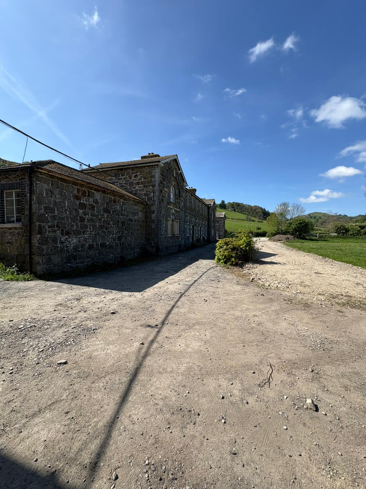 Y Dolydd stone building exterior